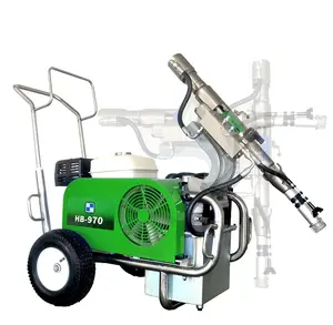 HVBAN OEM Dustless Electric Automatic Construction Wall Airless Paint Putty Sprayer Machine