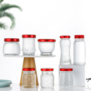 Bán Buôn 30Ml 45Ml 50Ml <span class=keywords><strong>75Ml</strong></span> 80Ml 100Ml 150Ml Rõ Ràng Mật Ong Mứt Chim Tổ Thủy Tinh Nhỏ Thực Phẩm <span class=keywords><strong>Jar</strong></span> Với Kim Loại Nắp - Product Image 3