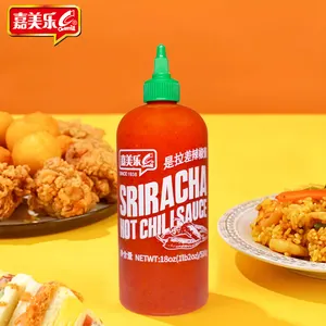 Daily Cooking 510g Squeeze Bottle Hot Chili Sauce Private Label Chili Sauce Brands