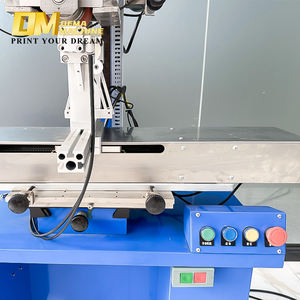 DM Neumática Golden Hot Foil Stamping Machine Botella de vidrio Taza Logo Hot Stamping Machine - Product Image 3