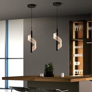 <span class=keywords><strong>Lustre</strong></span> LED de décoration d'intérieur moderne pour villa, maison, hall d'hôtel, salon, salle à manger, escalier - Product Image 5