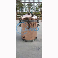 Réservoir en acier inoxydable de 20L, 30L, 70L, 100L, 200L, 300L, chaudière, peut servir de distillateur d'alcool, accessoires de distillation, réservoir de distillation