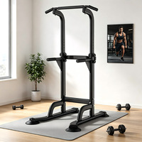 Barres parallèles portables en acier SPS pour tractions, équipement de fitness intérieur pour étirements au sol, modèle sans perçage HCG08 Henan