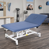 Bariatric Bobath Therapy Couch für Neuro rehabilitation Elektrischer 2-teiliger Tisch für Schlafzimmer Hotel Gym-Breite Abdeckung für