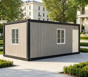 Maison préfabriquée modulaire imitation brique - Économe en énergie et étanche, personnalisable pour garde-bouillon, dortoir et entrepôt - Product Image 2