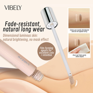 Correcteur liquide à couverture complète de marque privée <span class=keywords><strong>anti</strong></span>-<span class=keywords><strong>cernes</strong></span> et imperfections sous les yeux Correcteur de visage confortable et durable - Product Image 1