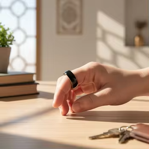 Handmade Stainless Steel Zikr Ring of Allah Prayer Counter <b>Islamic</b> Jewelry <b>for</b> <b>Men</b>/Women Ramadan <b>Gift</b> Tasbeeh Ring - Product Image 1