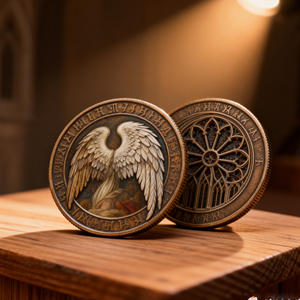 Pièces de monnaie romaines antiques personnalisées, design gratuit, best-seller, cadeau unique, pièces de monnaie en métal pas chères - Product Image 2