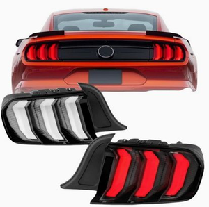 OE AURON LED Rear Lamp Mustang 2015-2020 Clear Lens New Retrofit Upgrade Daytime Running Lights <b>Plug</b> Play Waterproof Wholesale - Product Image 1