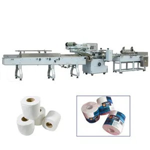 Full automático único rolo de papel higiênico máquina de papel de embrulho