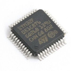 Microcontrôleur STM32F051C8T6, processeur embarqué MCU LQFP48 en stock, authentique - Product Image 1