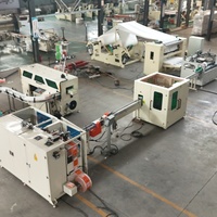 Máquina de Alta Velocidad para Fabricación y Rebobinado de Papel Higiénico y Toallas de Cocina HY1575 /2200/2400/1880/2550/3000
