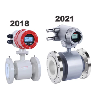 منخفضة التكلفة رخيصة الثمن الصناعية النفايات المياه مقياس التدفق الكهرومغناطيسي الاسمنت الرمال الكهربائية مقياس تدفق مغناطيسي - Product Image 1