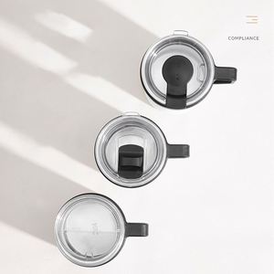 Mug isotherme sous vide en acier inoxydable de 1500 ml avec poignée et paille pour voiture, extérieur, barbecue, camping, café, eau, voyage, style européen - Product Image 2