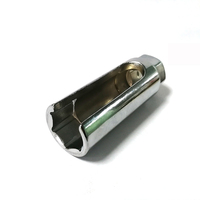 Enchufe de Sensor de oxígeno Universal de 22mm y 7/8 pulgadas, herramienta de desmontaje de accionamiento de 1/2 ", gran apertura, acero de 18mm, acero de"