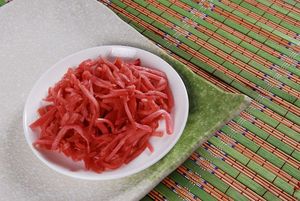 Meisei - Verduras Enlatadas Directamente de Fábrica, Condimentadas al Estilo Japonés, Gari de Jengibre en Conserva para Preparar Sushi Japonés Fácilmente - Product Image 2