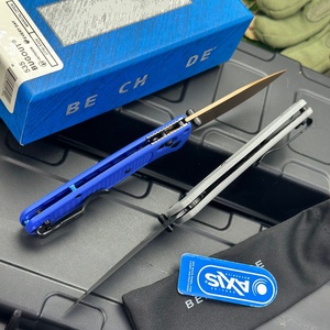 มีดพับ Tredknix BM535 แบบพกพาสำหรับกิจกรรมกลางแจ้ง ผลิตจากเหล็ก S30V คุณภาพสูง ใช้งานได้หลากหลาย เหมาะสำหรับตั้งแคมป์ ทำ DIY  พร้อมปลายมีดแบบ Spear Point รับผลิตแบบ OEM - Product Image 6