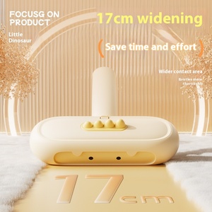 Nhỏ hình con vịt hiệu quả hai mặt động vật di động Lint vật nuôi tẩy lông con lăn công cụ làm sạch 2025 - Product Image 2