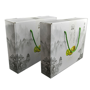 OEM Folding Corrugated Cardboard Box For Fresh Fruit And Vegetable, Custom Size Full Color Printing Corrugated Paper Tray Box - Product Image 2