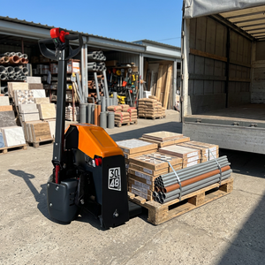 NRT Customizable Electric Pallet Jack Baterai Lithium 2 Ton Pengiriman Cepat untuk Pemuatan dan Pembongkaran - Product Image 1