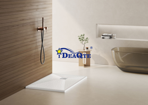 <span class=keywords><strong>Receveur</strong></span> de <span class=keywords><strong>douche</strong></span> en pierre artificielle de 3 cm d'épaisseur, noir, blanc, gris, effet texture pierre, base de <span class=keywords><strong>douche</strong></span> BMC, <span class=keywords><strong>receveur</strong></span> de <span class=keywords><strong>douche</strong></span> en surface solide - Product Image 4