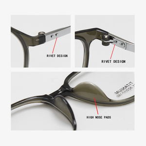 6911 52-17-150 Monturas Ópticas Ultraligeras Flexibles de Plástico y Titanio - Product Image 2