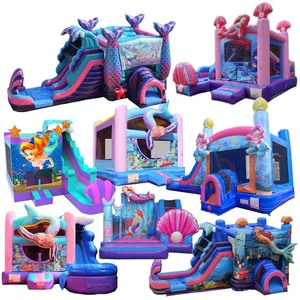 Château gonflable sur le thème <span class=keywords><strong>de</strong></span> la <span class=keywords><strong>Petite</strong></span> Sirène à vendre - Château gonflable avec toboggan sur le thème <span class=keywords><strong>de</strong></span> la <span class=keywords><strong>Petite</strong></span> Sirène - Product Image 1
