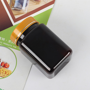 Square <b>plastic</b> honey bottle, 1 jin (500g) honey packaging bottle, airtight <b>jar</b>, thickened transparent 1 jin honey <b>jar</b> - Product Image 3