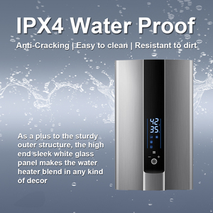 Calentador de Agua Instantáneo de 8kW 12kW 220V con Función de Memoria para Uso Diario, Calentador de Agua Eléctrico Instantáneo para Ducha - Product Image 2