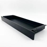 Vente directe d'usine, tiroir coulissant noir/blanc, tiroir de rangement profond durable pour bureau, ordinateur
