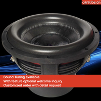 Haut-Parleur de Subwoofer Audio de Voiture 12" Compétition Sub RMS 1200W Basses Puissantes 2400W Crête SPL Subwoofer Auto