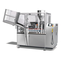 Offres Spéciales automatique petit Tube en aluminium remplissage scellage Machine colle graisse Tube peinture Tube remplissage et scellage Machine