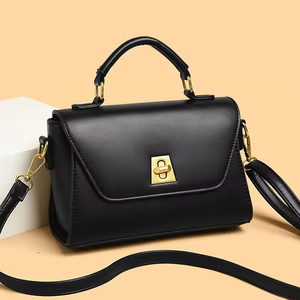 New Fashion High-End Vintage Small <b>Square</b> Bag for Women Single Strap Zip Versatile Shoulder Crossbody Handbag - Product Image 3