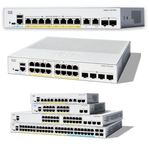 C1200-24T-4G 100% Original New Cisco <b>Catalyst</b> 24 Port Gigabit Ethernet C1300-24T-4X Managed SFP Cisco Switch C1300-24T-4G - Product Image 2