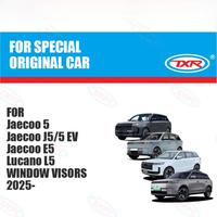 Parasol/Deflector de Lluvia para Ventanilla de Coche, Accesorios Exteriores para Vehículos, Compatible con Jaecoo 5 EV 2025-