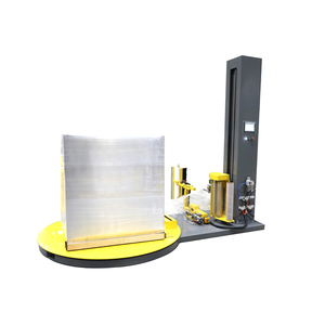 Halbautomat ische Paletten-Stretch folien wickel maschine/CE Halbautomat ische elektrische Plattenspieler-Stretch folien verpackungs maschine - Product Image 4