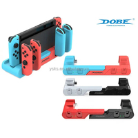 Station de charge 4-en-1 TNS-0122 pour NS, support de charge pour N Switch Joy Con, alimentation et station de charge