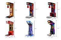 Jeux d'arcade à pièces, machine d'arcade de boxe, machine de vente automatique de frappe, prix de gros