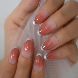 Puntas <span class=keywords><strong>de</strong></span> <span class=keywords><strong>uñas</strong></span> <span class=keywords><strong>postizas</strong></span> Ataúd Decoración hermosa <span class=keywords><strong>de</strong></span> alta calidad <span class=keywords><strong>para</strong></span> niña Bailarina mediana Ombre <span class=keywords><strong>Uñas</strong></span> <span class=keywords><strong>postizas</strong></span> francesas - Product Image 1