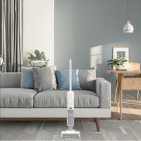 Nettoyeur de tapis vertical 3-en-1 intelligent, rechargeable, sans sac, autonettoyant, sans fil, avec écran LED, pour la maison et l'hôtel