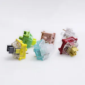 Outemu DIY Switches 3Pins Silence Crystal Ocean Linear Tactile Mechanical Switch for Keyboard