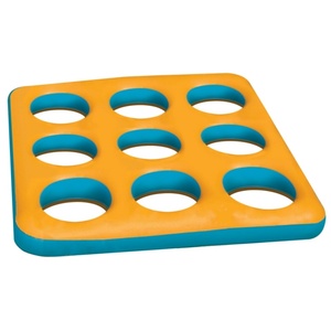 Piscine gonflable géante en PVC 228*228*38 CM pour 9 adultes ou enfants, pour la baignade en piscine, la plage, le jeu en plein air avec des amis - Product Image 1