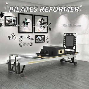 Máquina <span class=keywords><strong>de</strong></span> Pilates Reformer Profesional Portátil <span class=keywords><strong>de</strong></span> Aluminio para Gimnasio en Casa y Equipo <span class=keywords><strong>de</strong></span> Yoga para Uso en Estudio, Opción Saludable - Product Image 3