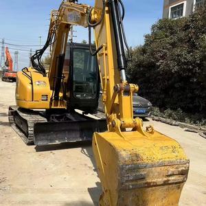 Excavatrice sur chenilles d'occasion Cat308C de 8 tonnes, petite, d'occasion, en bon état avec - Product Image 1