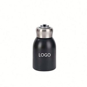 Mini bouteille d'eau en acier inoxydable de 10 oz (300 ml), gobelet isotherme sous vide, tasse de sport, anti-fuite, bouteille d'eau chaude ou froide - Product Image 1