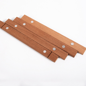 Cadre d'affiche magnétique rustique en bois massif vintage 30cm 50cm <span class=keywords><strong>70cm</strong></span> avec logo personnalisé et aimant fort - Product Image 3