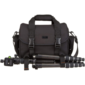 Free sample Camera Backpack Bag <b>Small</b> Fashion DSLR Camera Bag with Tripod Strap <b>Laptop</b> Compartment and Removable - Product Image 1
