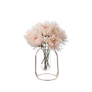 CallaFloral Chrysanthème Artificiel à Branche Unique Blanc Décoration de Mariage Style Ins - Product Image 5