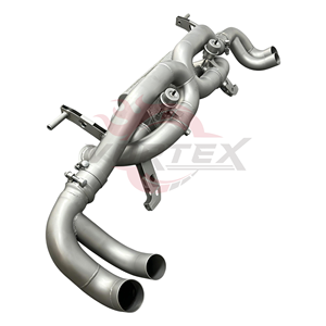 ท่อไอเสียสแตนเลสท่อ X ประสิทธิภาพของกระแสน้ำวนสำหรับ R8รถออดี้ V10 5.2L ระบบแคทแบ็ควาลเวดโทรนิก2023 - Product Image 2