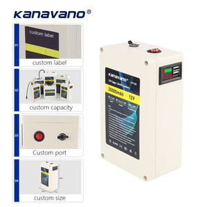 Penjualan Langsung Pabrik Baterai Lifepo4 12V Isi Ulang Baterai Lithium Ion 12v 20ah dengan Port USB - Product Image 4